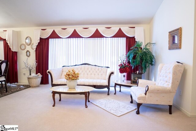 521 N Calhoun Shores Pkwy, Calhoun Falls, SC 29628 - living room featuring carpet