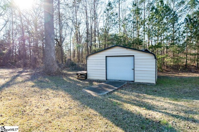 521 N Calhoun Shores Pkwy, Calhoun Falls, SC 29628 - view of outdoor structure featuring an outbuilding