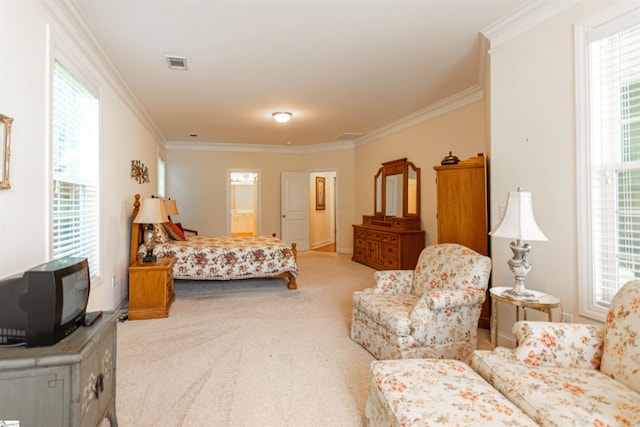 30 Kittery Dr, Greenville, SC 29615 - carpeted bedroom featuring ornamental molding and ensuite bath
