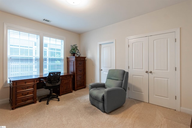30 Kittery Dr, Greenville, SC 29615 - office area with light colored carpet and baseboards