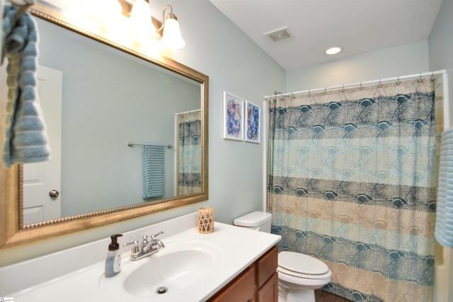 3 Wisner Ct, Simpsonville, SC 29681 - bathroom with toilet and vanity