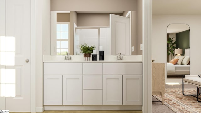 15 Snowmill Rd Unit Ag 4Crane, Woodruff, SC 29388 - ensuite bathroom featuring a stall shower and double vanity