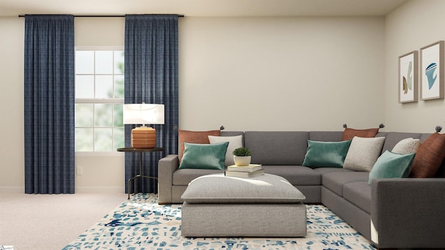 21 Snowmill Rd Unit Ag 7Emerson Ve A, Woodruff, SC 29388 - living area featuring carpet flooring and baseboards