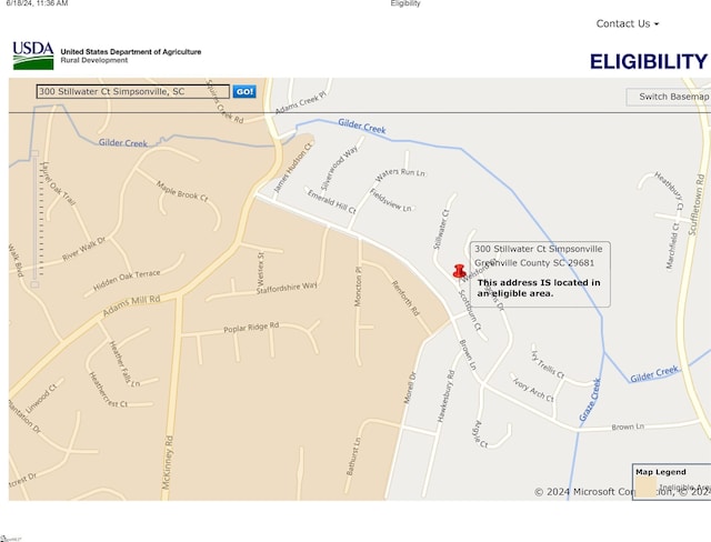 300 Stillwater Ct, Simpsonville, SC 29681 - map / location