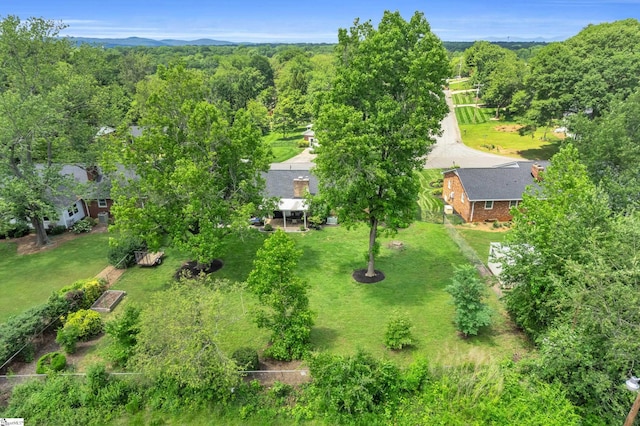 101 Kenilworth Ct, Greenville, SC 29615 - drone / aerial view of a heavily wooded area