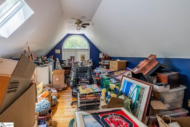 818 S Almond Dr, Simpsonville, SC 29681 - attic featuring a skylight