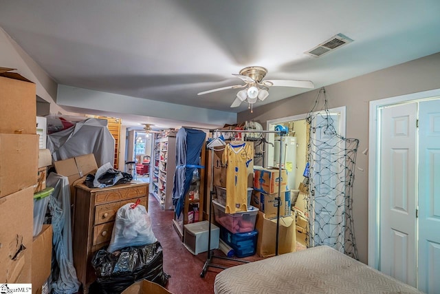818 S Almond Dr, Simpsonville, SC 29681 - bedroom featuring a ceiling fan