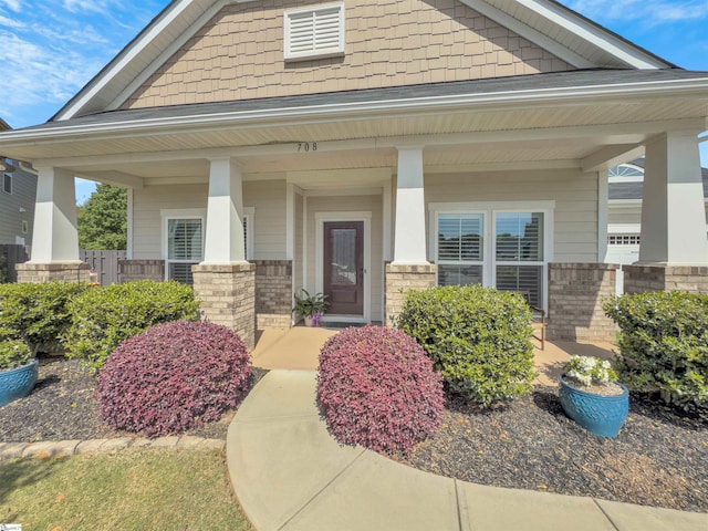 708 Emerald Hill Ct, Simpsonville, SC 29681 - view of front facade with covered porch