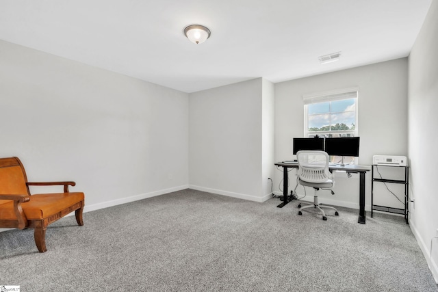 153 Coppermine Dr, Easley, SC 29642 - carpeted home office with baseboards