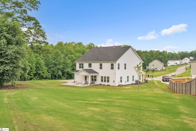 153 Coppermine Dr, Easley, SC 29642 - rear view of property with cooling unit and a patio area