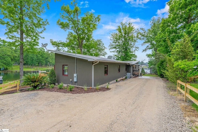 653 R B Baker Dr, Chapin, SC 29036 - view of front of home featuring driveway and fence