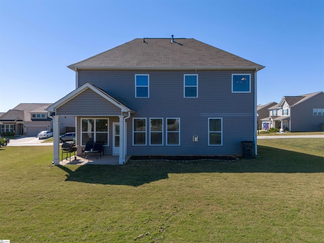 605 Mosque Ln, Lyman, SC 29365 - back of property with a yard and a patio area