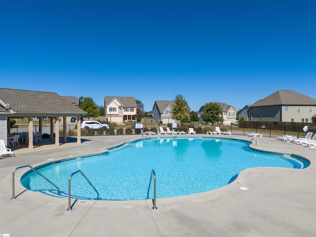 605 Mosque Ln, Lyman, SC 29365 - community pool with fence and a patio
