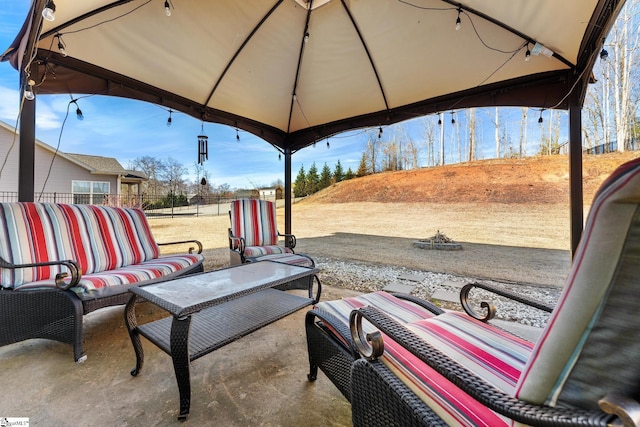 110 Avendell Dr, Easley, SC 29642 - view of patio / terrace with fence