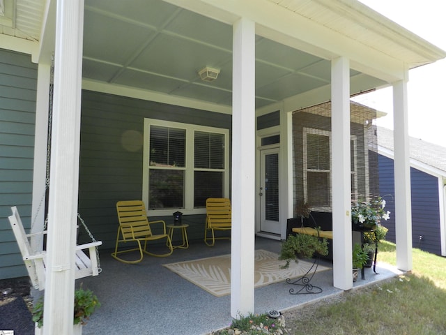 14 Moray Pl, Simpsonville, SC 29681 - view of patio / terrace with covered porch