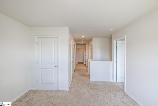 115 Slateford Cir, Piedmont, SC 29673 - unfurnished room featuring light carpet, attic access, baseboards, and recessed lighting