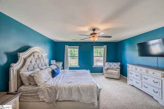 115 Slateford Cir, Piedmont, SC 29673 - carpeted bedroom featuring ceiling fan and baseboards