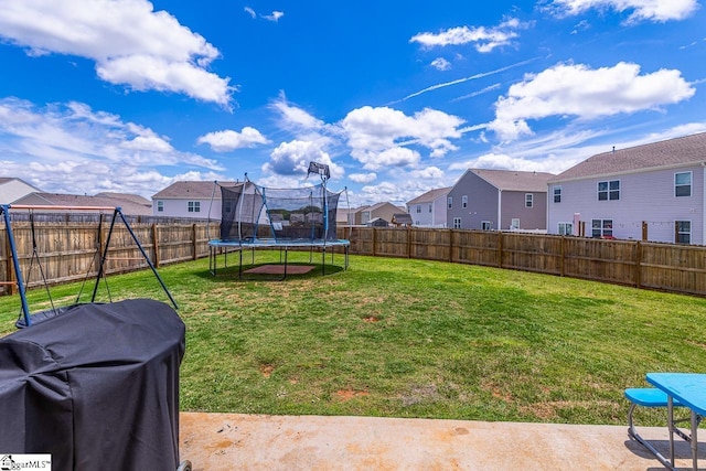 115 Slateford Cir, Piedmont, SC 29673 - view of yard with a trampoline and a residential view
