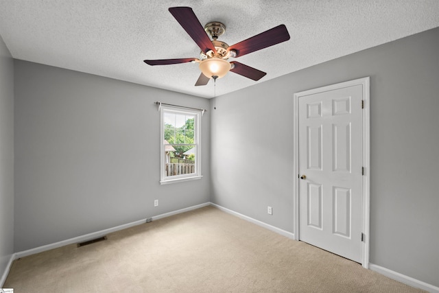 32 Circleview Dr, Taylors, SC 29687 - empty room featuring carpet, a textured ceiling, ceiling fan, and baseboards