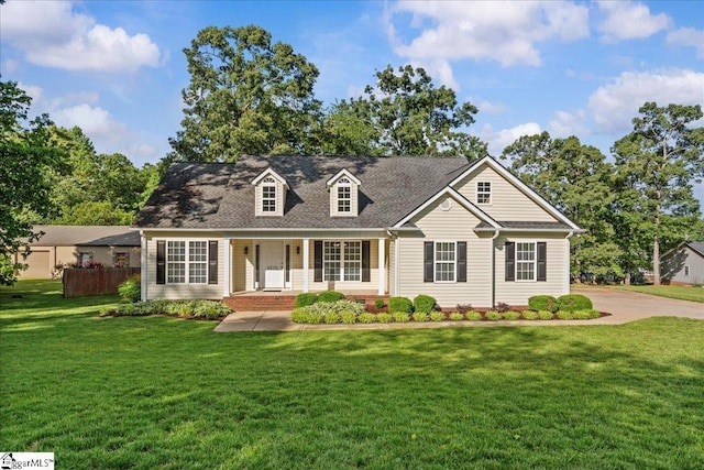 2575 Old Ansel School Rd, Greer, SC 29651 - cape cod-style house featuring covered porch