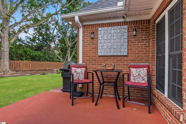 413 Rambling Rose Way, Moore, SC 29369 - view of patio with area for grilling