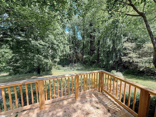 8 Charing Cross Rd, Taylors, SC 29687 - view of wooden deck