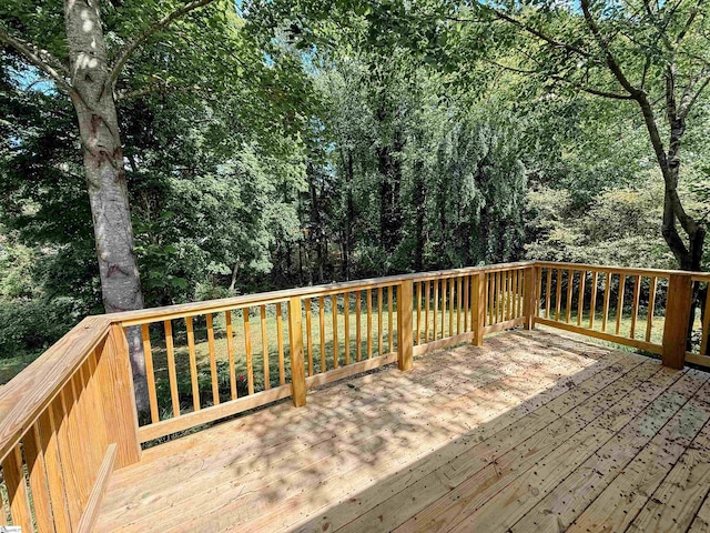 8 Charing Cross Rd, Taylors, SC 29687 - view of wooden deck