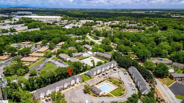 40 Ridgestone Cir, Mauldin, SC 29662 - aerial view of property and surrounding area featuring a pool area