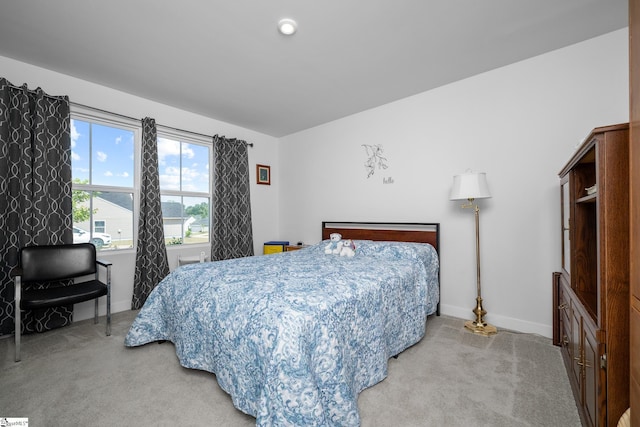 203 Bending Branch Rd, Greenville, SC 29605 - bedroom with light colored carpet and baseboards