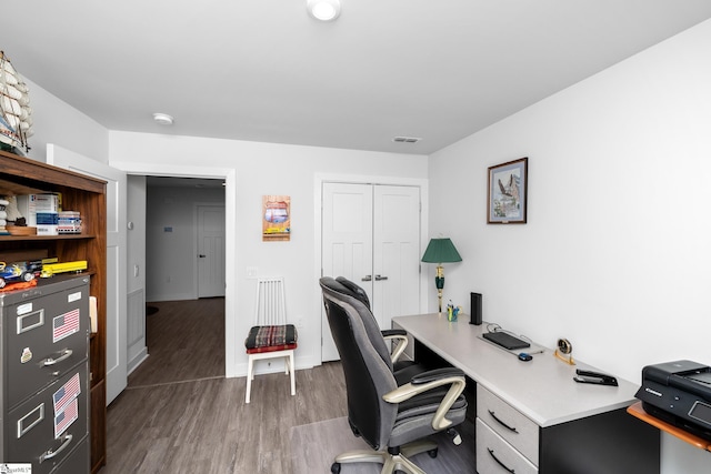 203 Bending Branch Rd, Greenville, SC 29605 - office featuring wood finished floors