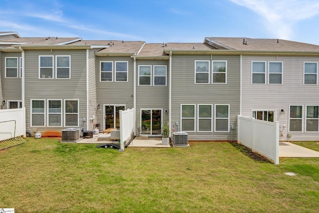 305 Yellow Fox Rd, Greer, SC 29650 - rear view of house with a patio and cooling unit