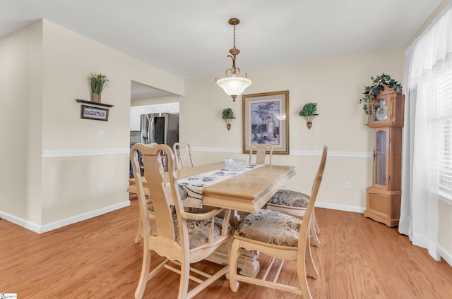 239 Walcott Dr, Lyman, SC 29365 - dining room featuring light wood-style flooring and baseboards