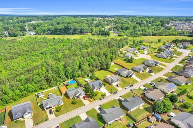 239 Walcott Dr, Lyman, SC 29365 - view of property location with a heavily wooded area and nearby suburban area