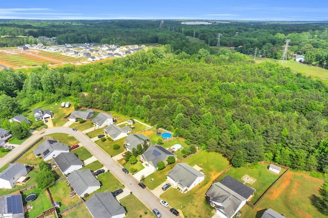 239 Walcott Dr, Lyman, SC 29365 - aerial view of residential area with a forest