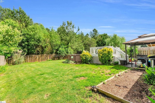 239 Walcott Dr, Lyman, SC 29365 - view of yard with a gazebo, a deck, a shed, and an outdoor structure