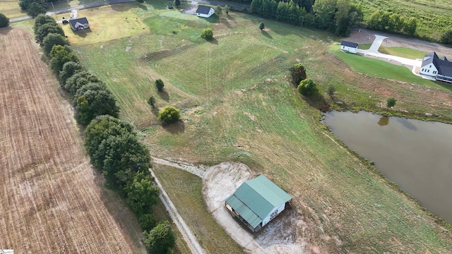 4941 Jug Factory Rd, Campobello, SC 29322 - aerial overview of property's location featuring rural landscape and a large body of water