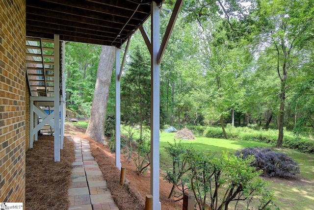 400 Halifax Dr, Greenville, SC 29615 - view of patio / terrace