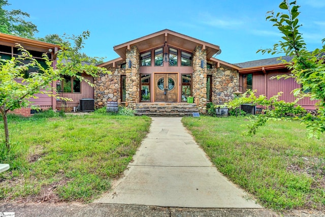 313 Viewmont Dr, Greenville, SC 29609 - view of property with central AC unit