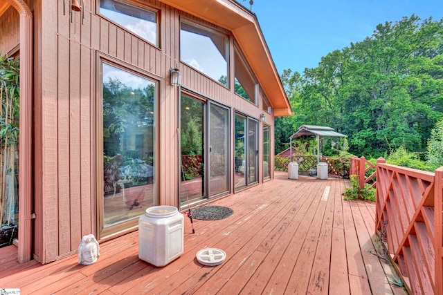 313 Viewmont Dr, Greenville, SC 29609 - view of deck