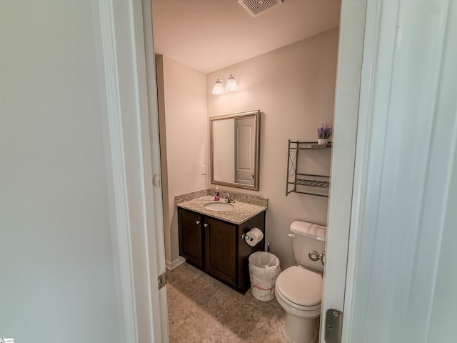 128 Adger Rd, Pendleton, SC 20670 - half bath featuring vanity and toilet