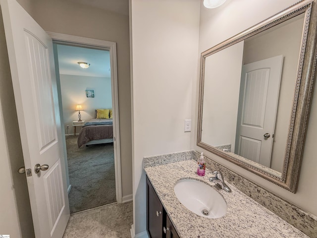 128 Adger Rd, Pendleton, SC 20670 - ensuite bathroom featuring vanity and tile patterned floors