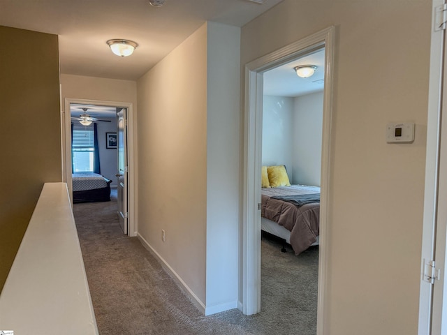 128 Adger Rd, Pendleton, SC 20670 - hallway featuring carpet floors and baseboards