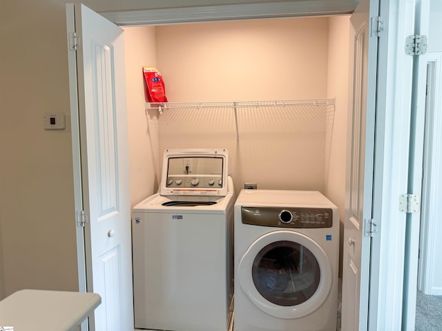 128 Adger Rd, Pendleton, SC 20670 - laundry area with washing machine and clothes dryer