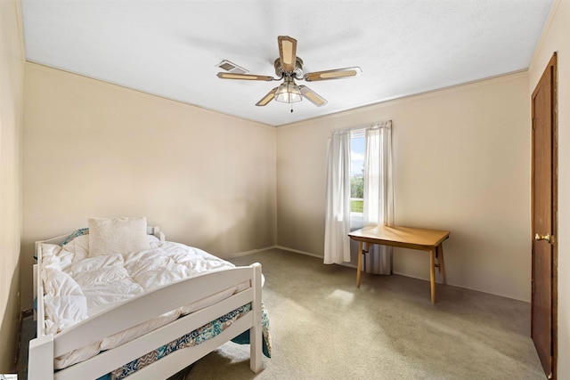 11 Crestview Ct, Piedmont, SC 29673 - bedroom featuring light colored carpet and ceiling fan