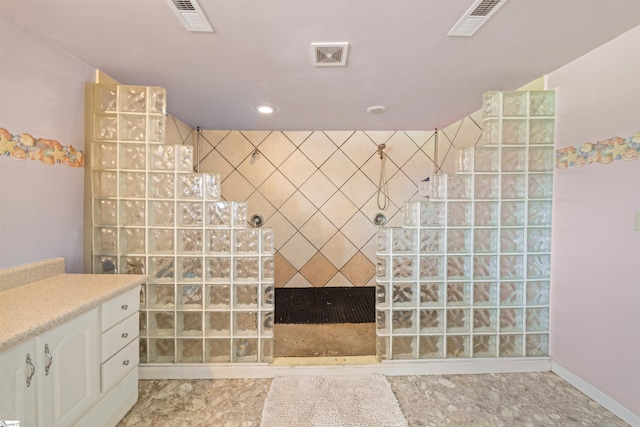 11 Crestview Ct, Piedmont, SC 29673 - bathroom featuring walk in shower and recessed lighting