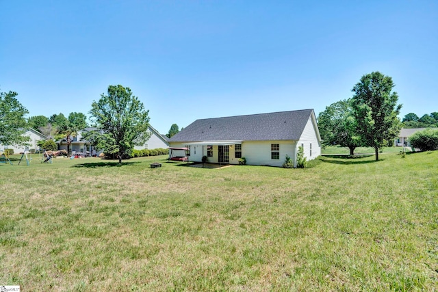 1105 Autumn Leaf Ln, Fountain Inn, SC 29644 - view of grassy yard