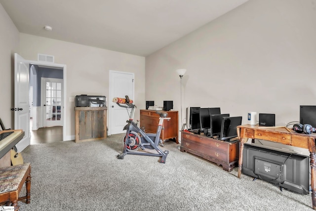 549 Allenton Way, Greer, SC 29651 - exercise room with carpet floors