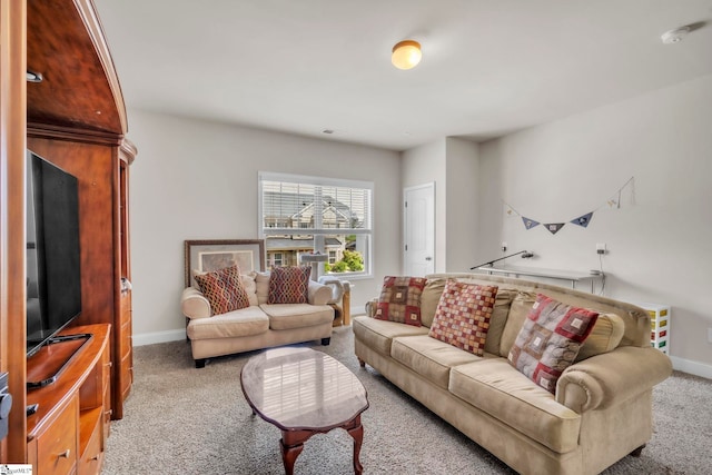549 Allenton Way, Greer, SC 29651 - living area with carpet floors and baseboards