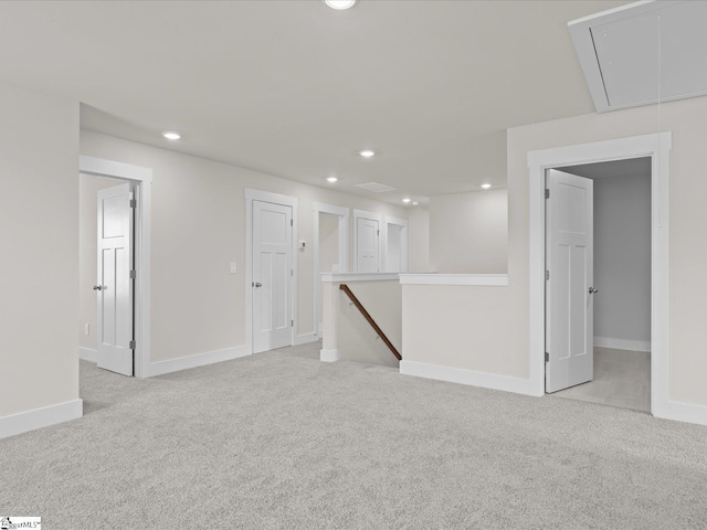 304 Lorca Dr, Greenville, SC 29605 - unfurnished room featuring attic access, light carpet, recessed lighting, and baseboards