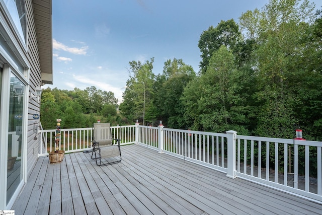 122 Fair Heaven Ct, Seneca, SC 29672 - view of wooden terrace
